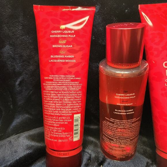 Victoria's Secret Cherry Desire Fragrance Mist and Lotion Bundle - Picture 2 of 4